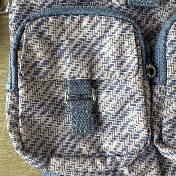 Kipling Firefly Backpack Eternal Tweed Blue Pink - Picture 3 of 14